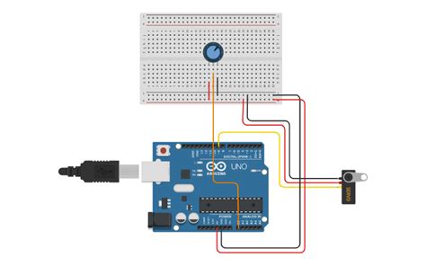 Circuit Design Arduino Project 6 Servo Control With A Potentiometer