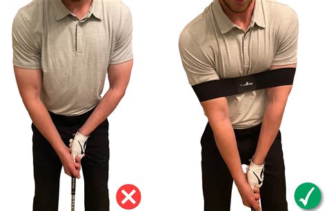 Golf Swing Training Aid Swing Correcting Arm Band Truebirdie