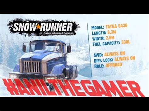 Snowrunner Tayga Location And Upgrade Locations Hindi