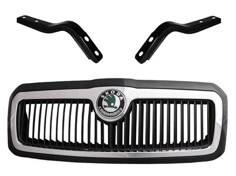 Wspornik Grill Maski Logo Skoda Octavia Tour