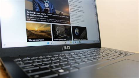 MSI Modern 15 laptop review | Live Science