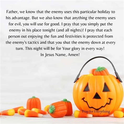 4 Powerful Halloween Prayers