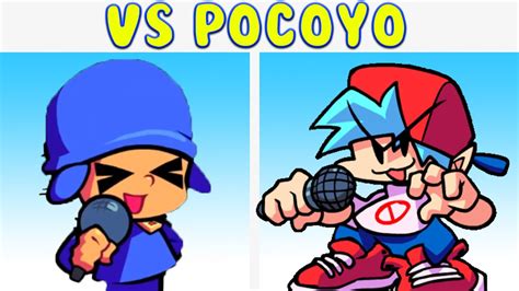 Friday Night Funkin V S Pocoyo Demo Best Fnf Mod Youtube