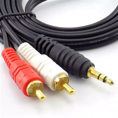 Jual Kabel Rca Audio In Jack Audio Standart Mm Male To Male Meter