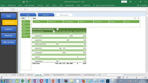 Planilha Excel Para Or Amento De Obras Gratis Financial Report