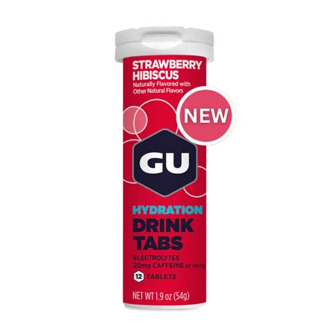 Gu Tabs - Effervescent Rehydration Drink Tablets – Runners Shop