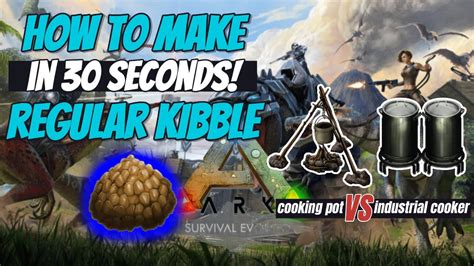 How To Make Regular Kibble In Ark Survival Evolved Seconds Tutorial