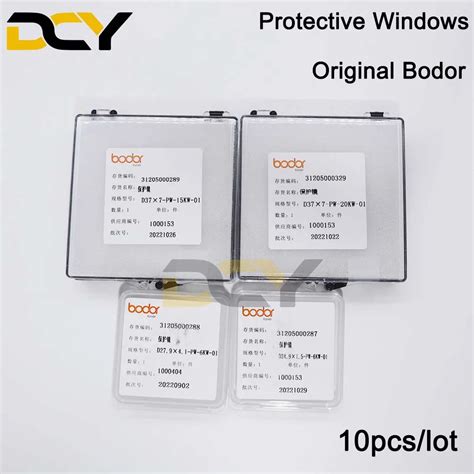 10Pcs Lot Bodor Original Laser Protective Lens Windows 27 9x4 1 24 9x1