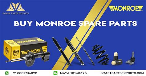 Monroe Spare Parts Online Available At The Best Prices