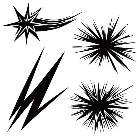 premium vector  series  black  white images   word