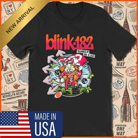 Blink 182 One More Time Tour At Columbus Oh On August 13th 2024 Unisex T Shirt