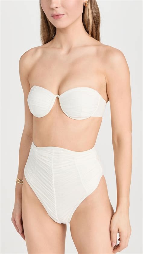 Andrea Iyamah Capa Mesh Bikini Bottoms Shopbop