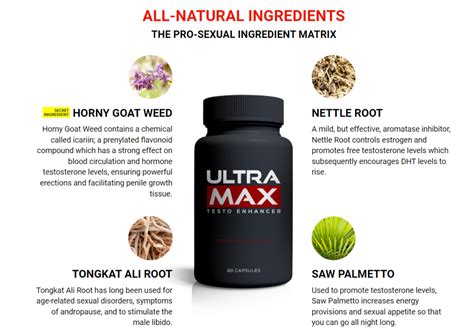 Ultra Max Testo Enhancer Extra Strength Male Enhancement Formula