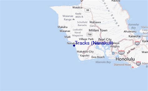 Tracks (Nanakuli) Surf Forecast and Surf Reports (HAW - Oahu, USA)