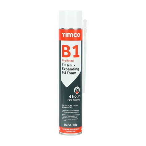 Timco B1 Fill Fix Expanding PU Foam 750ml Brand Code 247 Wentin