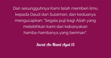 Detail Surat An Naml Ayat Koleksi Nomer