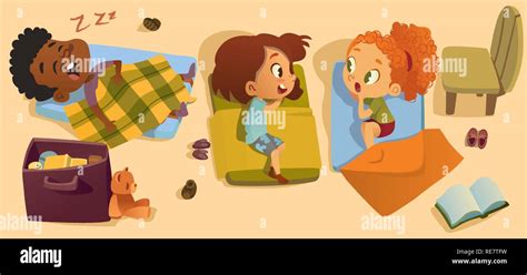 School nap time Stock Vector Images - Alamy