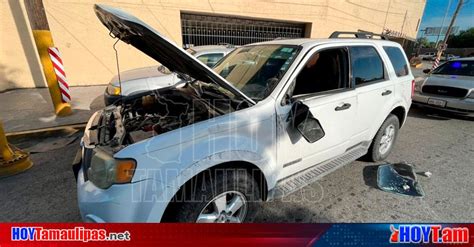 Hoy Tamaulipas Accidentes En Tamaulipas Mujer Choca Y Vuelca En Matamoros