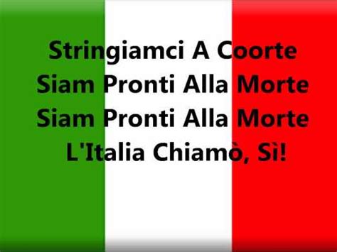 Fratelli D'Italia - Italian National Anthem Lyrics & English ...