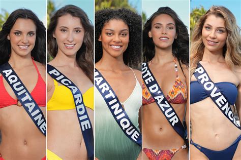 Miss France D Couvrez Les Photos En Maillot De Bain Des