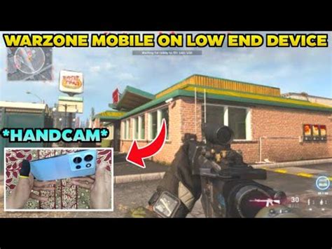 Warzone Mobile Test On Low End Device Infinix Note G Handcam