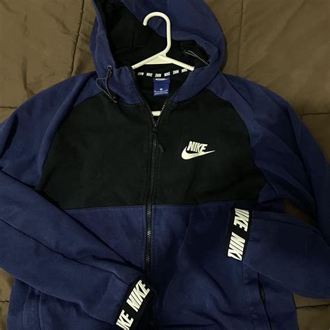 Navy Nike Tech Top Depop