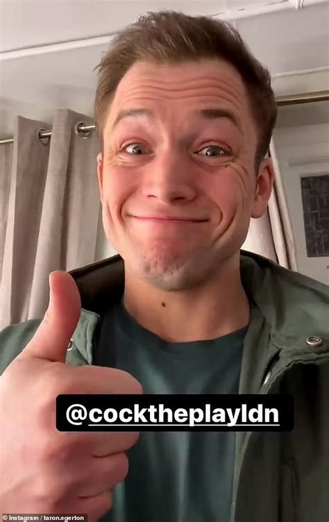 Taron Egerton Retorna Ao Seu Papel No West End Como Ele Viu Pela