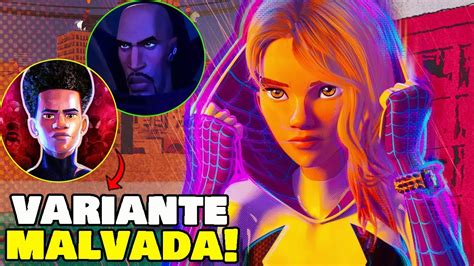 Trama Filtrada De Spiderman Across The Spiderverse Variante Malvada