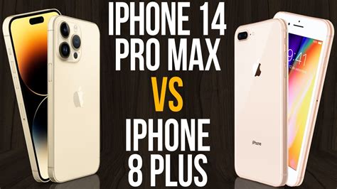 Iphone 14 Pro Max Vs Iphone 8 Plus Comparativo Youtube