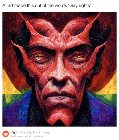 OMG AI Made Some Art Out Of The Words Gay Rights And This Is What It Came Up With OMG BLOG