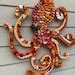 Bottle Cap Art Eclectic Octopus Contact Tex Before Placing