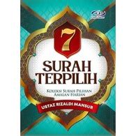 7 Surah Terpilih Koleksi Surah Pilihan Amalan Harian Fajar Pakeer