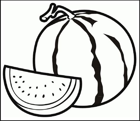 7 Fresh Pictures Of Watermelon Coloring Sheets Coloring Pages