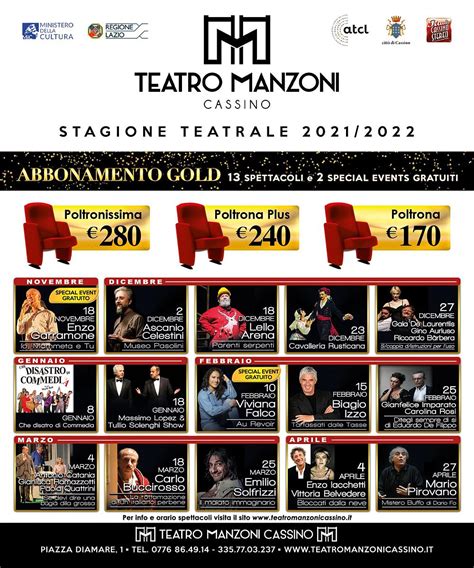 Cinema Teatro Manzoni Cassino Cinque Film In Programmazione Leggo