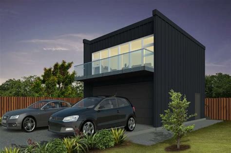 Double Garage with Flat Loft - Hybrid Build - Craftsman Builders