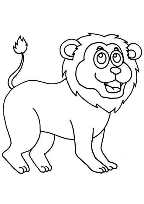 Coloriage Le Roi Lion à colorier dessin gratuit à imprimer