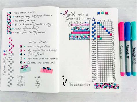 Reach Your Goals Using A Bullet Journal For Weight loss and Health