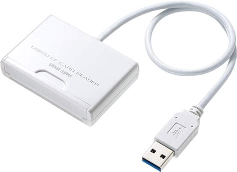 Jp サンワサプライ Usb31 Gen1usb30 Cfカードリーダー Adr Cfu3h パソコン・周辺機器