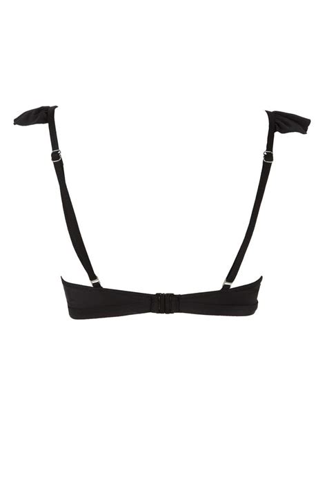 Noir Femme Haut De Bikini Coupe Classique Fall In Love Defacto