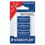 Staedtler Gomme Plastique Sans Pvc Pour Le Dessin Et L Criture Mars