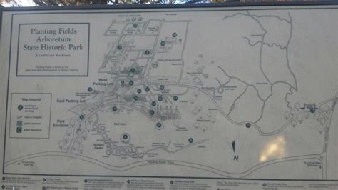 Planting Fields Arboretum Map United States Map