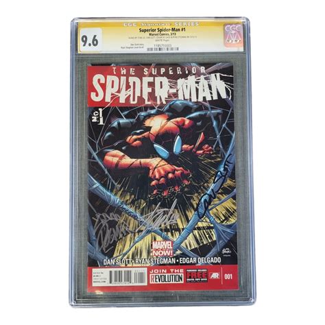 Superior Spider Man Cgc Ss Stan Lee Signed X Amazing Spider Man