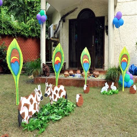 Pin On Carrd Preschool Arts And Crafts Janmashtami Decoration