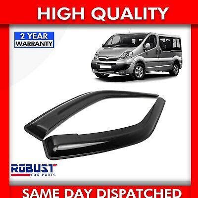 Pcs For Vauxhall Opel Vivaro Wind Rain Sun Smoke Guard Deflectors