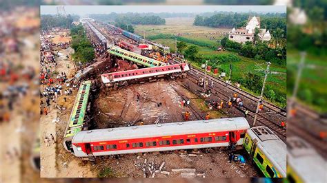 Choque de trenes en India deja como saldo más de 200 muertos y al menos