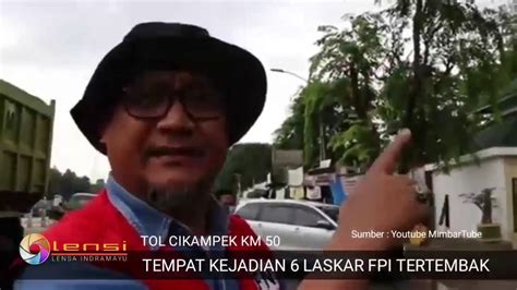 Saksi Mata Penembakan 6 Laskar Fpi Tol Cikampek Km 50 YouTube