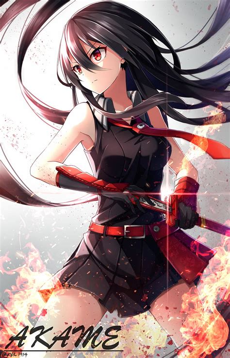 Arma Akame Chicas Anime Espada Anime Akame Ga Kill Katana