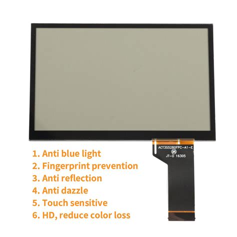 Matte Touch Screen Digitizer Glass For Vw Mib Std G