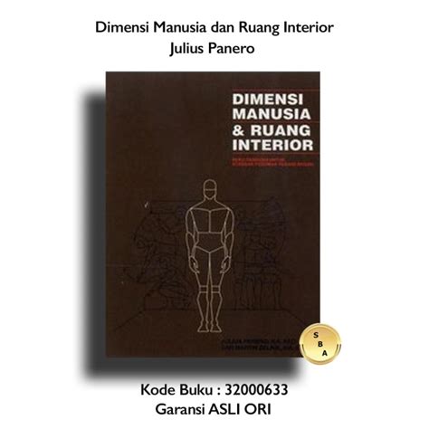 Jual Buku Dimensi Manusia Dan Ruang Interior Julius Panero Erlangga