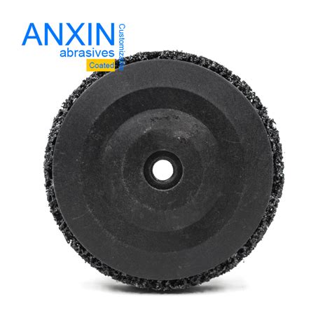 Strip Flap Disc With M10 Black Nylon Backing China Strip Disc And